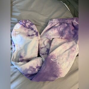 Try Guys Purple Triceratops Sweatpants Size XL
